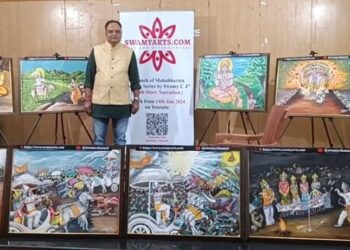 ತೈಲ ವರ್ಣ ಚಿತ್ರಗಳ ಮೂಲಕ ಪೌರಾಣಿಕ ಕಥೆಗಳ ಅನಾವರಣ ಮಾಡಿದ ಕನ್ನಡಿಗ. !