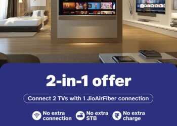 JIO Offer | ಜಿಯೋ ಟಿವಿ ಪ್ಲಸ್ 2 ಇನ್ 1 ಆಫರ್; ಒಂದು ಸಂಪರ್ಕದಲ್ಲಿ ನೋಡಿ ಎರಡು ಟಿವಿ