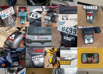 Number plate