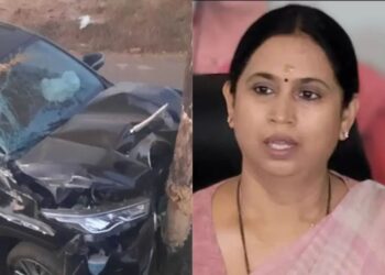 Minister Lakshmi Hebbalkar car accident