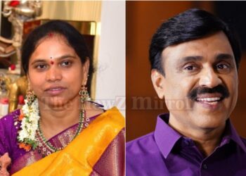 Temple run for the welfare of her husband; Janardhana Reddy's wife Lakshmi Aruna performed special puja and havan