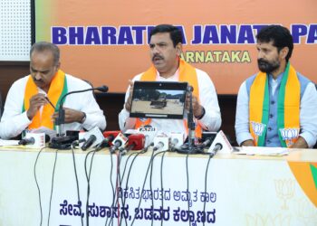 ಚುನಾವಣಾ ಅಕ್ರಮ ಆರೋಪ;ರಾಹುಲ್ ಗಾಂಧಿ ಹೇಳಿಕೆ ಖಂಡಿಸಿ ಗಾಂಧಿ ಪ್ರತಿಮೆ ಎದುರು ಬಿಜೆಪಿ ಪ್ರತಿಭಟ‌ನೆಗೆ ನಿರ್ಧಾರ