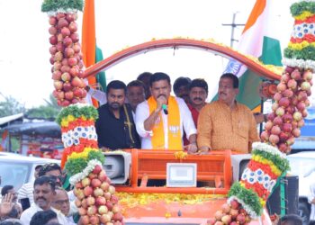ಭಾರತ ಮಾತಾಕೀ ಜೈ ಎಂದು ಜಯ ಘೋಷಣೆಯನ್ನು ಕೂಗುವ ರಾಜಕೀಯ ಪಕ್ಷವೆಂದರೆ ಅದು ಬಿಜೆಪಿ: ವಿಜಯೇಂದ್ರ
