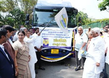 ನಂದಿನಿ ತುಪ್ಪಕ್ಕೆ ಹೆಚ್ಚಿದ ಬೇಡಿಕೆ:ರಫ್ತು ವಾಹನಕ್ಕೆ ಸಿಎಂ ಚಾಲನೆ