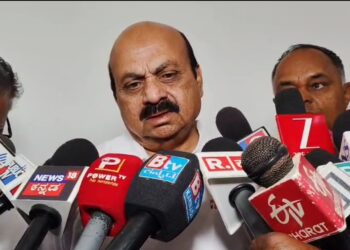 ಎಸ್ ಎಪಿ ಜಾರಿ ಮಾಡುವ ಬದಲು ಸಿಎಂ ಖಾಜಿ ನ್ಯಾಯ ಮಾಡುತ್ತಿದ್ದಾರೆ: ಬಸವರಾಜ ಬೊಮ್ಮಾಯಿ
