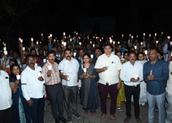 Official Suspensions Spark Silent Candlelight Protest by GBA Employees