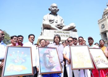 ಅಕ್ಷರಗಳ ಕಲಿಕೆಯಷ್ಟೇ ಚಿತ್ರಕಲೆಯೂ ಮುಖ್ಯ: ಸಚಿವ ಮಧು ಬಂಗಾರಪ್ಪ