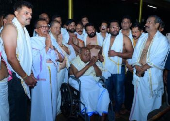 ಕುಕ್ಕೆ ಶ್ರೀ ಸುಬ್ರಹ್ಮಣ್ಯ ದೇವಸ್ಥಾನಕ್ಕೆ ಮಾಜಿ ಪ್ರಧಾನಿ ಹೆಚ್.ಡಿ. ದೇವೇಗೌಡ ಭೇಟಿ; ವಿಶೇಷ ಪೂಜೆ ಸಲ್ಲಿಕೆ