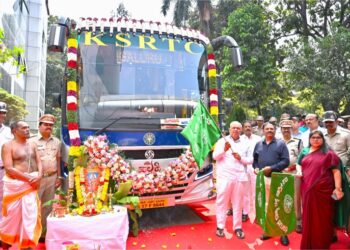 ಕೆಎಸ್‌ಆರ್‌ಟಿಸಿಯಿಂದ ಪಲ್ಲಕ್ಕಿ ಸೇರಿ 115 ನೂತನ ಬಸ್ಸುಗಳ ಲೋಕಾರ್ಪಣೆ; ಮಹಿಳಾ ದಿನಾಚರಣೆ ಸಂಭ್ರಮ