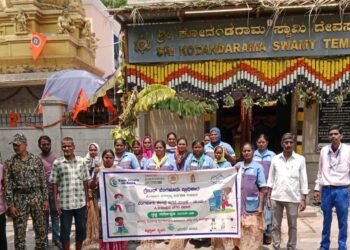 ಬೆಂಗಳೂರು ಕೇಂದ್ರ ನಗರ ಪಾಲಿಕೆಯಿಂದ ಬೃಹತ್ ಸ್ವಚ್ಛತಾ ಅಭಿಯಾನ: 30 ದೇವಸ್ಥಾನಗಳ ಆವರಣದಲ್ಲಿ 3 ಟನ್ ತ್ಯಾಜ್ಯ ತೆರವು
