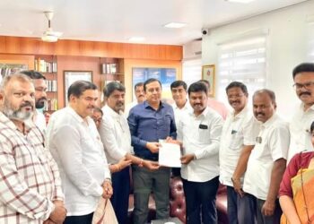 ಭಾರೀ ಮಳೆ ಹಾಗೂ ಗಾಳಿಗೆ ಬೆಳೆ ಹಾನಿ; ಸಂತ್ರಸ್ತರಿಗೆ ತಕ್ಷಣದ ಪರಿಹಾರಕ್ಕೆ ಸಂಸದ ಬಿ.ವೈ. ರಾಘವೇಂದ್ರ ಆಗ್ರಹ