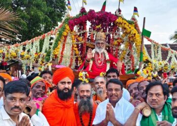 ನಾಳೆ ಶಿವಮೊಗ್ಗದಲ್ಲಿ ಪಂಚಾಚಾರ್ಯರ ಭವ್ಯ ಅಡ್ಡಪಲ್ಲಕ್ಕಿ ಮಹೋತ್ಸವ
