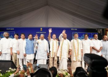 ಮುಖ್ಯಮಂತ್ರಿ ಡಿ.ಕೆ. ಶಿವಕುಮಾರ್ ನೇತೃತ್ವದ ಸಚಿವ ಸಂಪುಟ ಅಸ್ತಿತ್ವಕ್ಕೆ..!