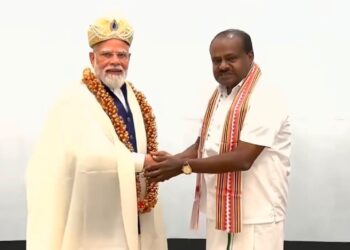 ಎನ್‌ಡಿಎ ಮುಖ್ಯಮಂತ್ರಿಗಳ ಸಭೆಯಲ್ಲಿ ಭಾಗಿ: ಪ್ರಧಾನಿ ಮೋದಿ ನಾಯಕತ್ವಕ್ಕೆ ಎಚ್.ಡಿ. ಕುಮಾರಸ್ವಾಮಿ ಶ್ಲಾಘನೆ